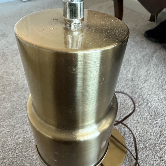 Gold Table Lamp - Picture 3 of 4